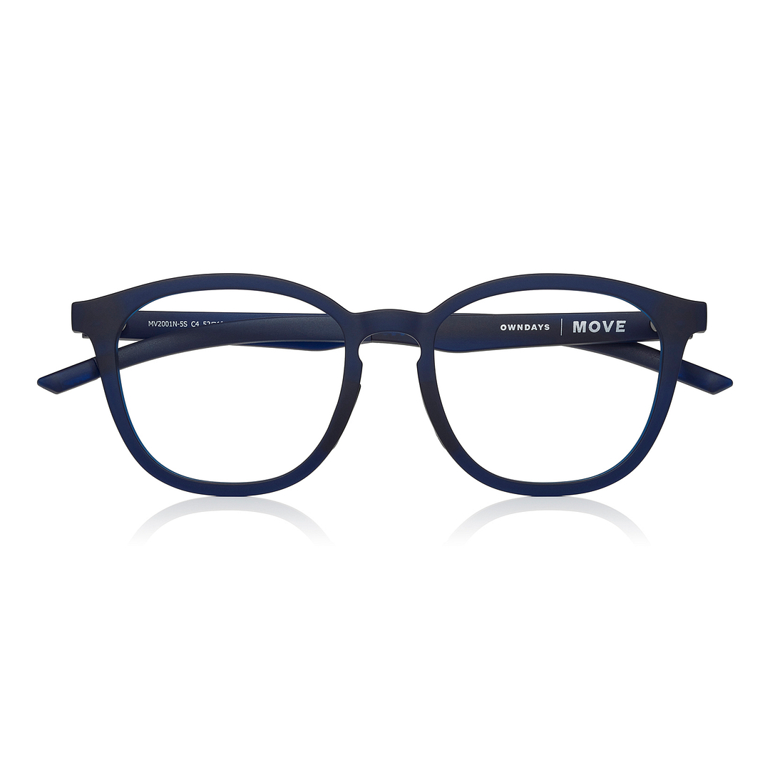 OWNDAYS | MOVE Matte Navy Full Rim Wellington right side